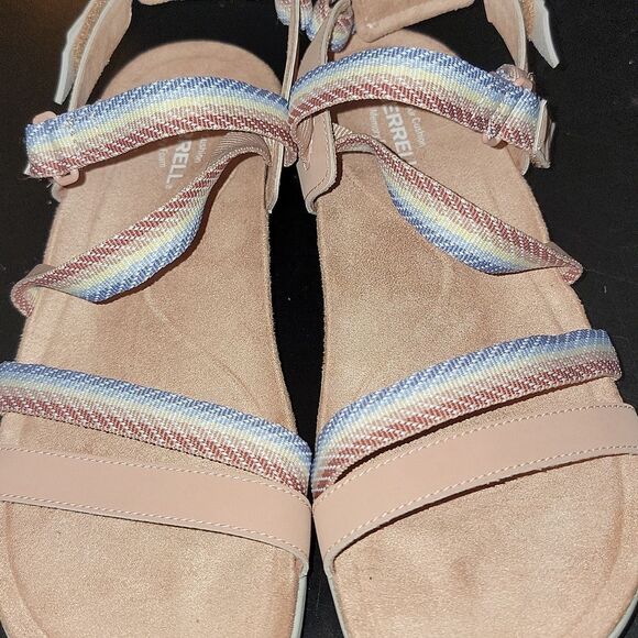 Merrell Tuscany District Mendi Backstrap Air Cushion Memory Foam Sandals Size 9 - Picture 11 of 14